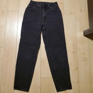 Like New Vintage Black Levi's 550 Orange Tag Jeans